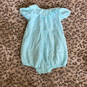 Cute blue baby one piece